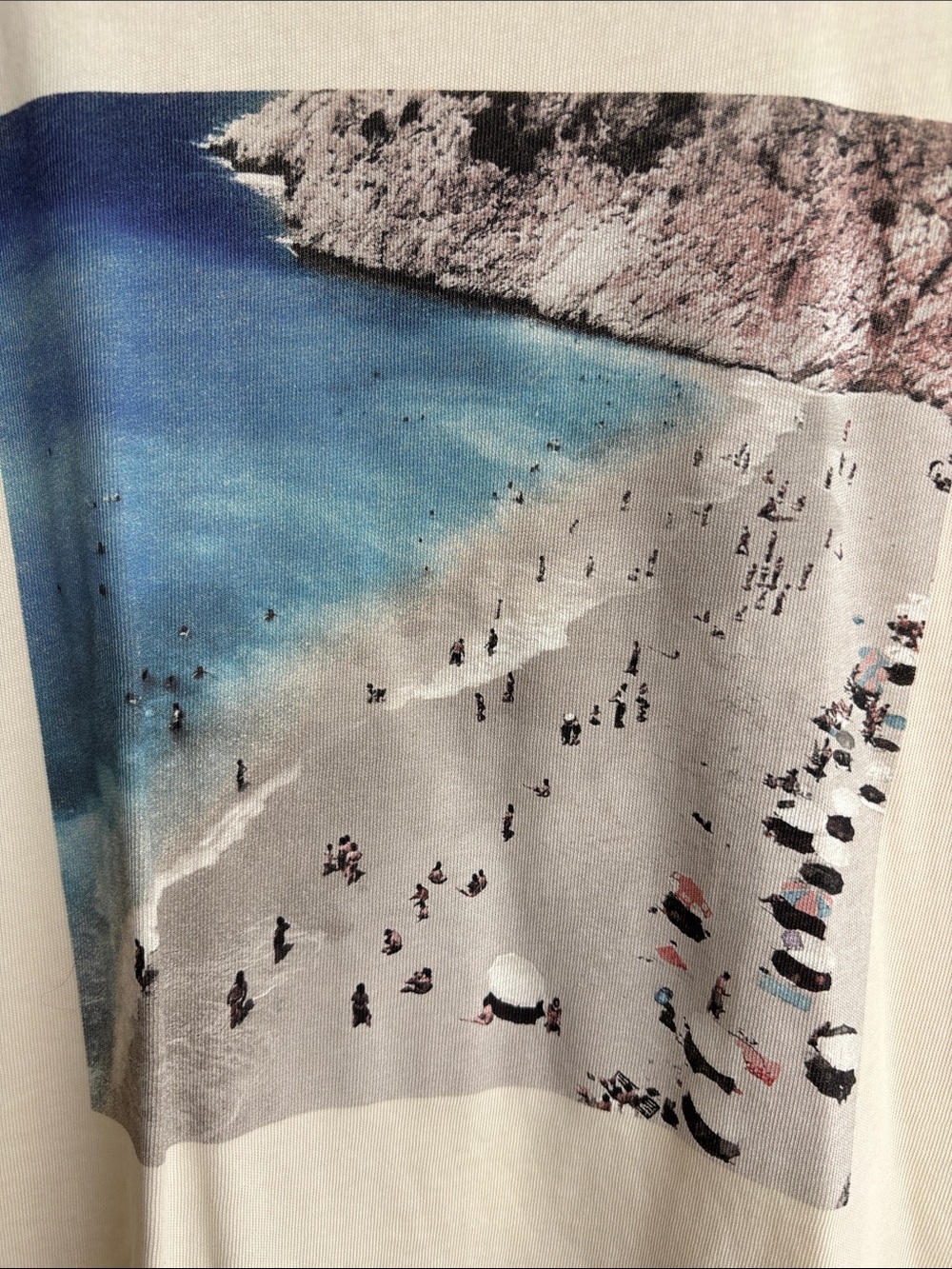 *NWT* Madewell Cream Crewneck Beach Tank (Size S) - Picture 2 of 6